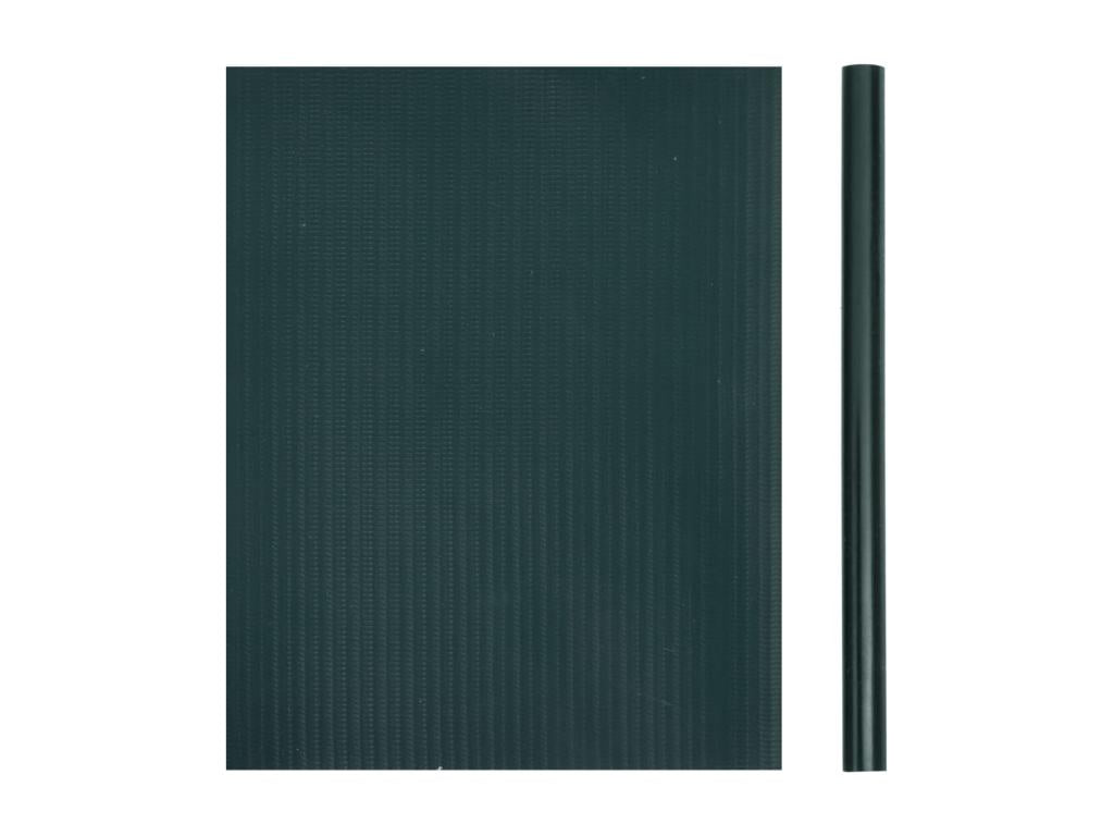 4-piece PVC garden privacy screens, 35x0.19 m, matte green, 15771DXBS