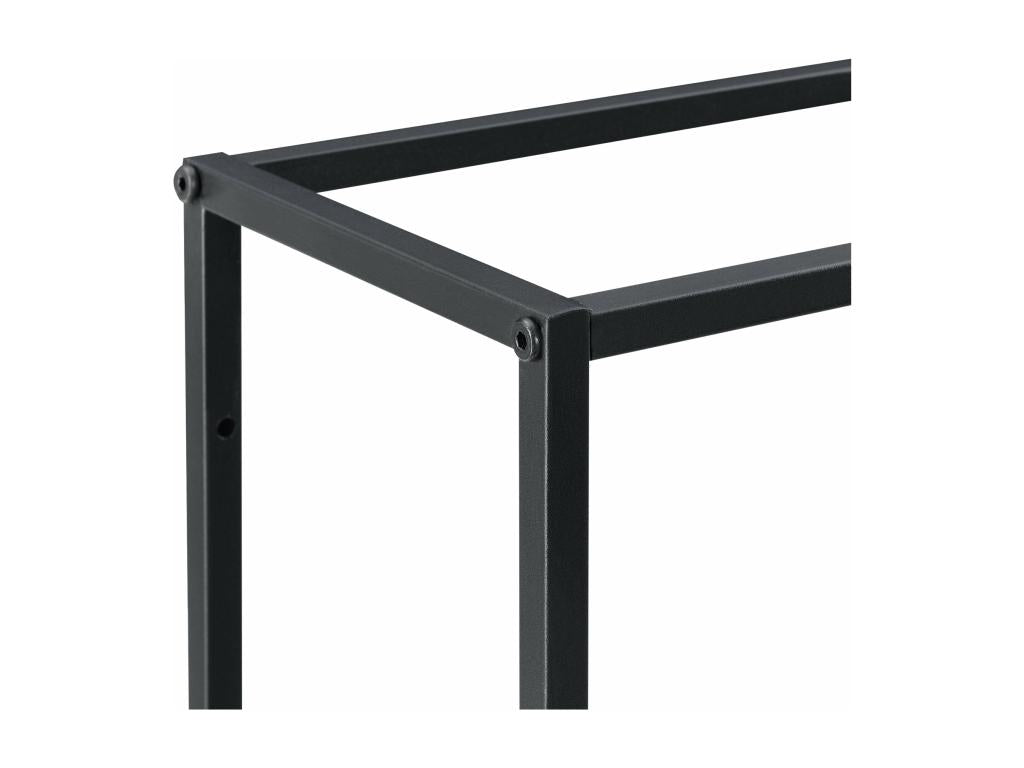 Wall shelf 110 x black 100x18x110 cm 03 0007031 12139ZSYD