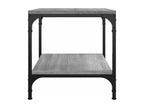 Bohometop Grey Side Table 40x40x40 cm Engineered Wood 33088PWYG