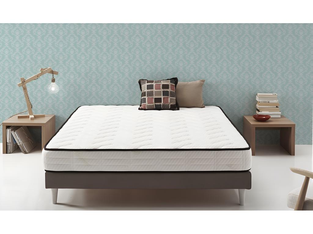 Nidchicshop Luxury Cashmere Mattress 80x180 cm, 15 cm Height /-2, Medium-High Firmness. 49465EBMN