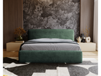 Nidchicshop Bed 140x200 cm Nidchicshop - Adult Bed with Headboard and Storage - Green Bed Nidchicshop 12 07430UEAS