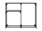 Bohometop grey console table 90x22.5x75 cm engineered wood 15692ECAT