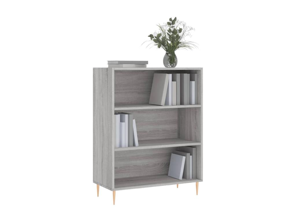 Bohometop grey bookcase 69.5x32.5x90 cm engineered wood 79339UVVO