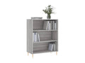 Bohometop grey bookcase 69.5x32.5x90 cm engineered wood 79339UVVO