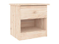 Bohometop bedside table 43x35x40.5 cm solid pine wood 36334JRXG