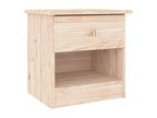 Bohometop bedside table 43x35x40.5 cm solid pine wood 36334JRXG