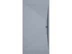Nidchicshop SIDE Grey Slate Finish Shower Tray with Colored Grid - 200x90 cm 07430KVCN