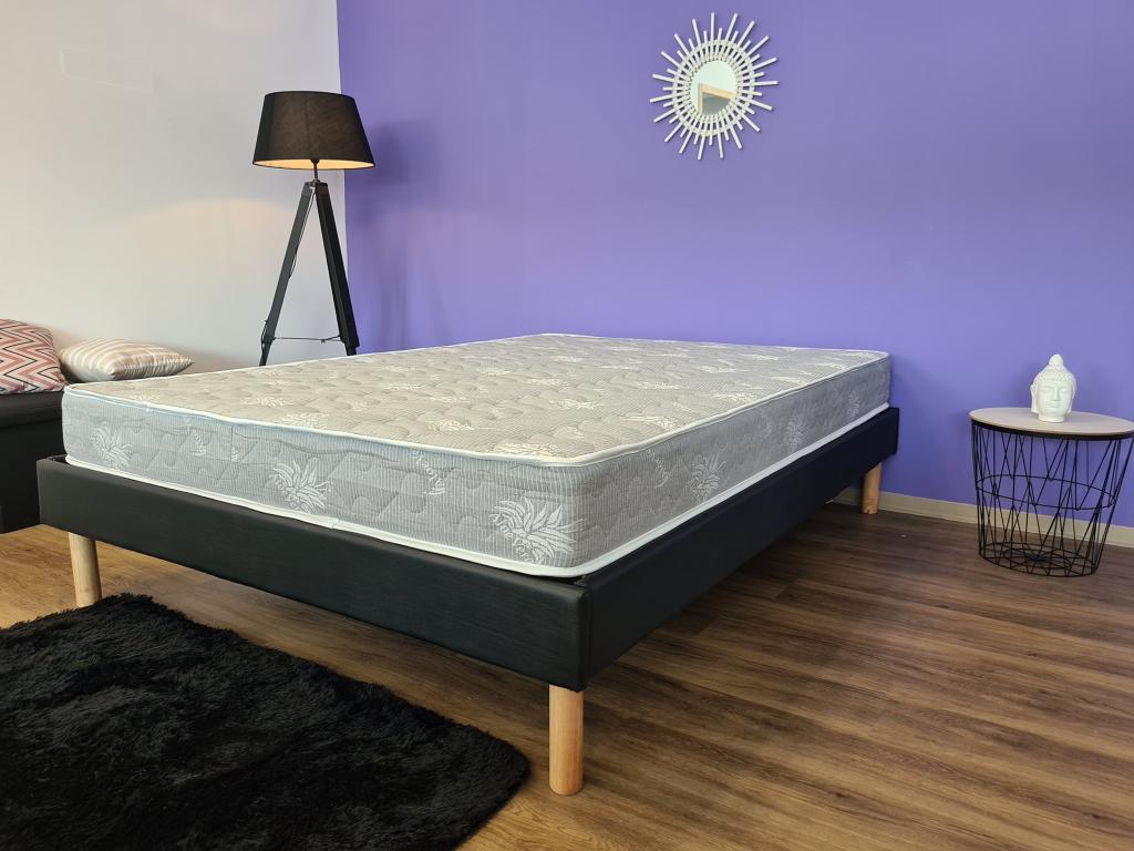 Bohometop 90x200x18.5cm Mattress with Pillow - One Side Soft Support and One Side Firm Support 39559SAHJ