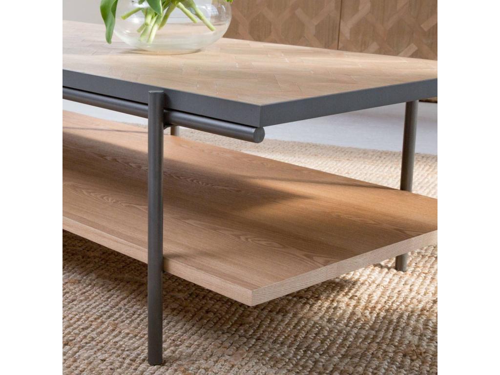 Bohometop 92423KOFJ Wooden Coffee Table