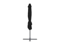 Cantilever parasol with steel pole, black, 250x250 cm, 62311CMOS