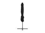 Cantilever parasol with steel pole, black, 250x250 cm, 62311CMOS