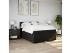 Bohometop bed base with mattress, black, 140x190 cm, fabric, 23658NEXJ