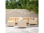 7-piece garden furniture set, solid pine wood, 20080VKGG