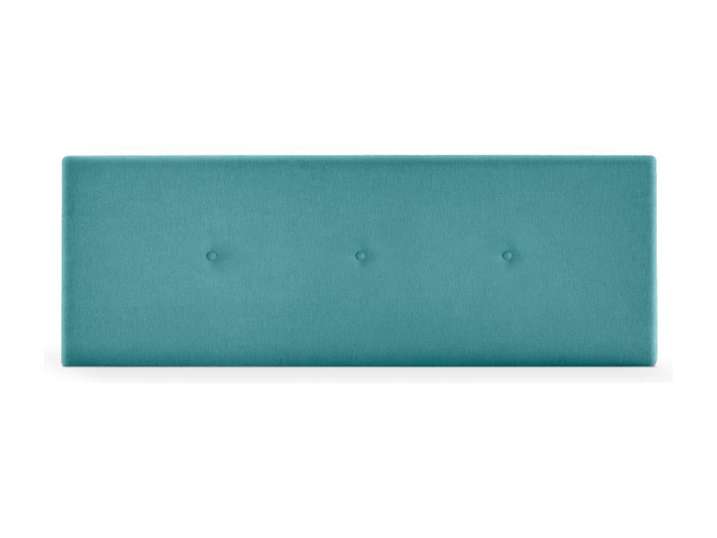 Bohometop Smooth Fabric Headboard with Buttons 150x50cm for 150cm Beds - Turquoise 69879IAMX