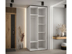 Nidchicshop 2 Sliding Door Wardrobe 205.2/120/60 2 Doors White/White 53954LYOZ