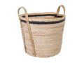 Brown natural fiber basket 36x36x30h 08126SLCF
