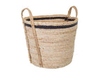 Brown natural fiber basket 36x36x30h 08126SLCF