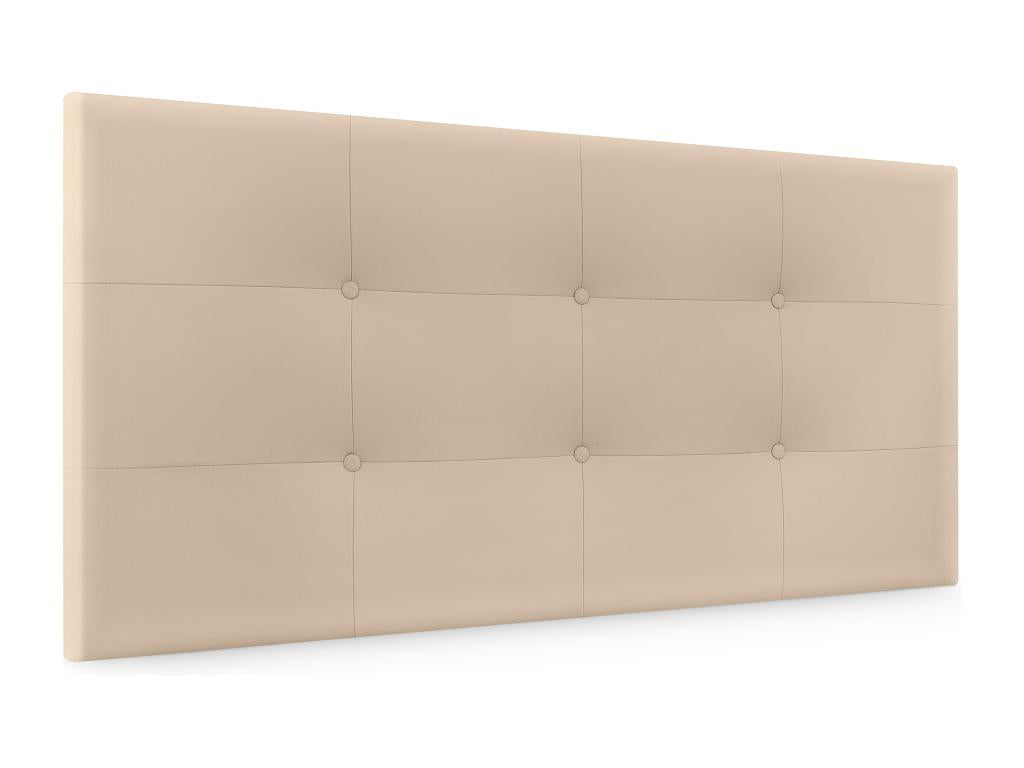 Bohometop Faux Leather Upholstered Headboard 95x60cm for 90cm Beds - Beige 64281TSCU