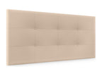 Bohometop Faux Leather Upholstered Headboard 95x60cm for 90cm Beds - Beige 64281TSCU