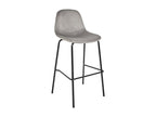 Bohometop Grey Bar Stools - Set of 2 77845OOXB