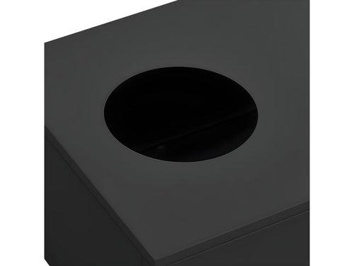 Sliding door wardrobe with planter, anthracite steel, 02617AXCJ