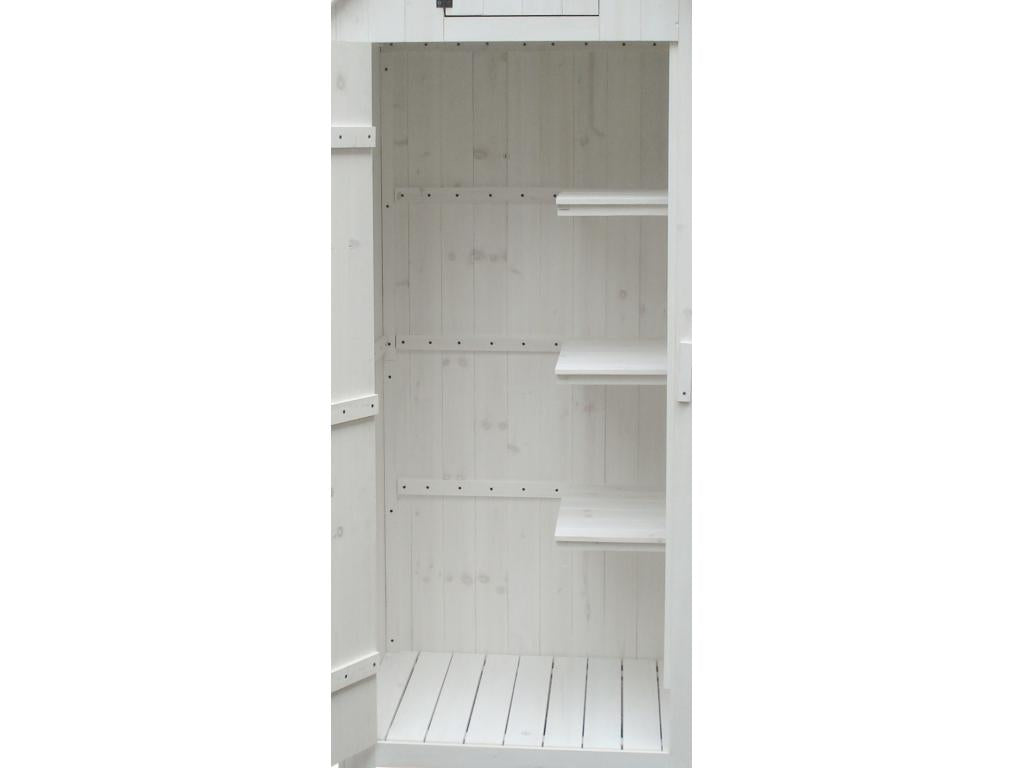 ARM0805W - White lacquered storage cabinet with 3 shelves 27734ULKI