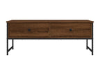 Brown oak coffee table, 101x49x39.5 cm, engineered wood, 93112QXXP