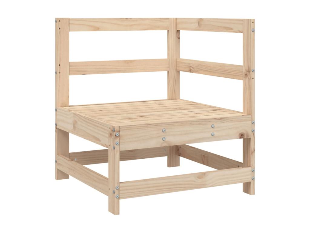 7-piece garden furniture set, solid pine wood, 20080VKGG