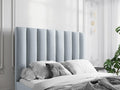 Bohometop - Bohometop headboard 140x120cm in light blue velvet - 140x8x120cm 04418ZJRO