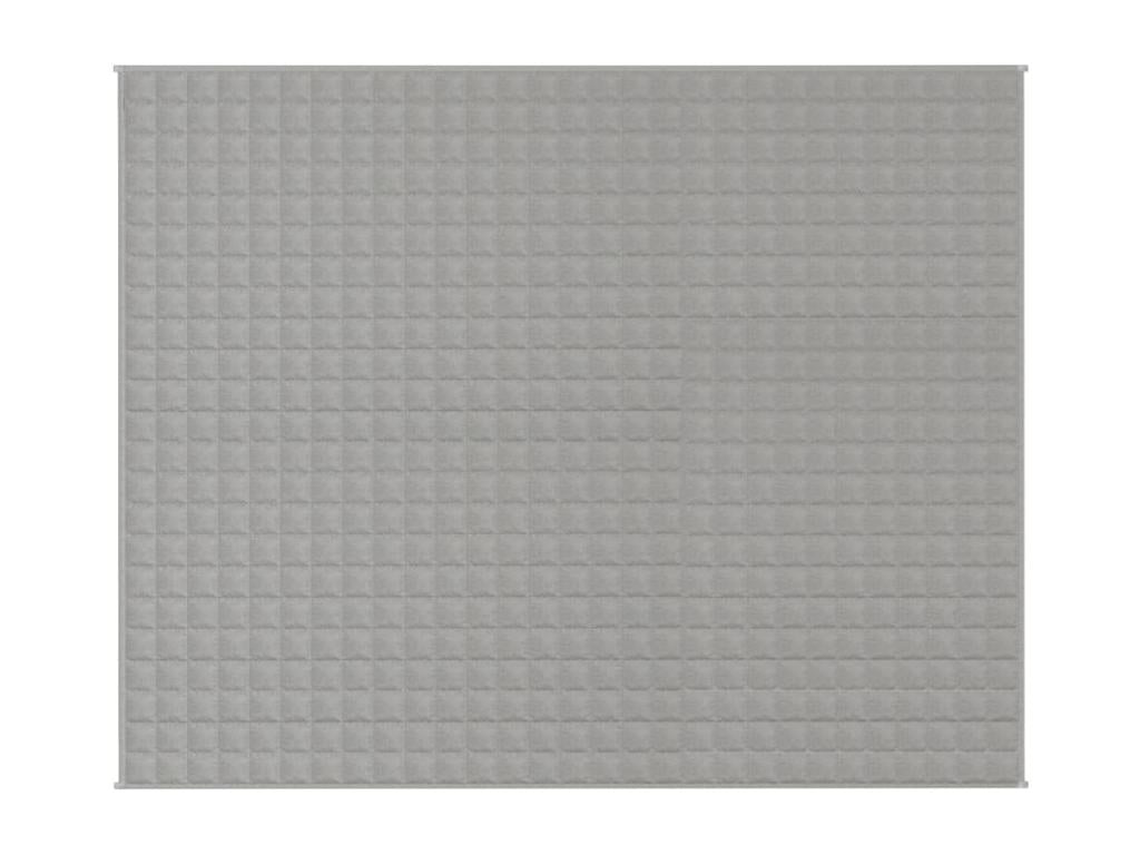 Weighted blanket, Grey, 235x290 cm, 15 kg, Fabric 53423RESN
